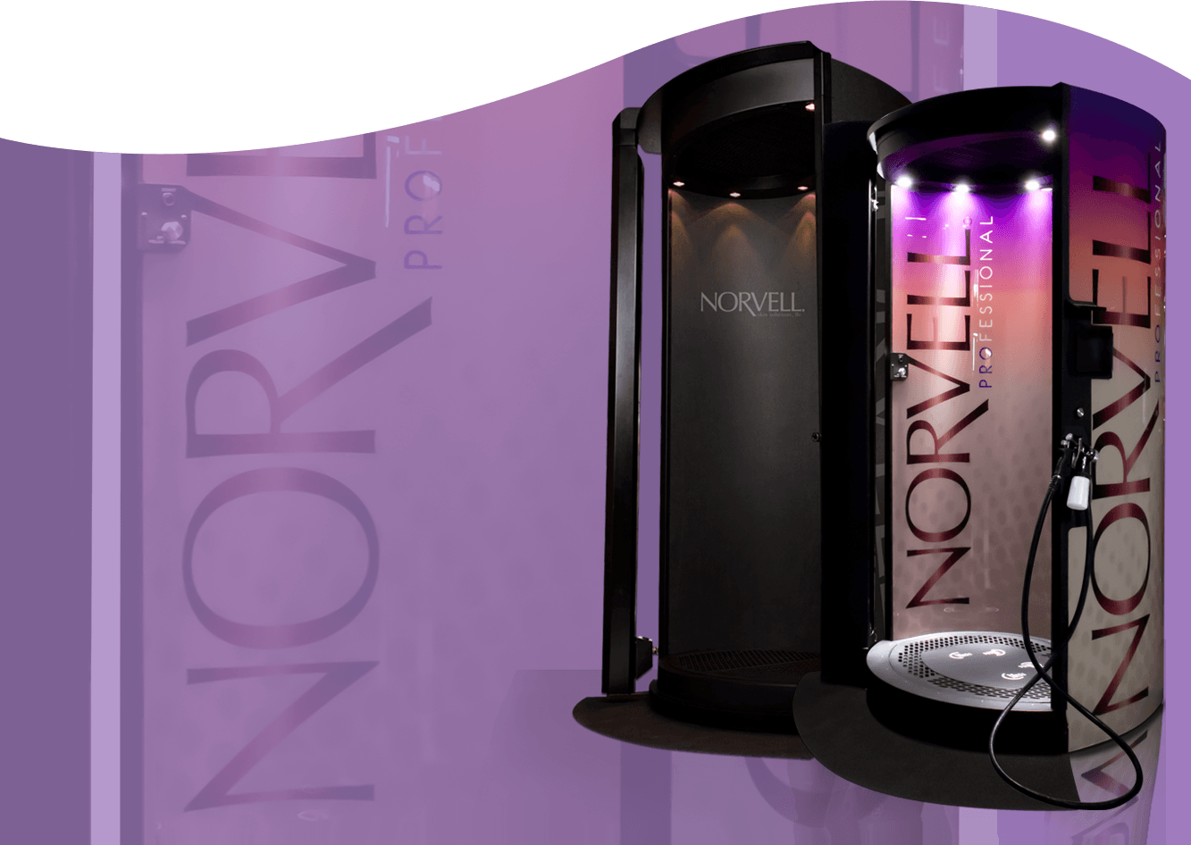 Zoom Tan Uses Norvell Spray Tanning Booths
